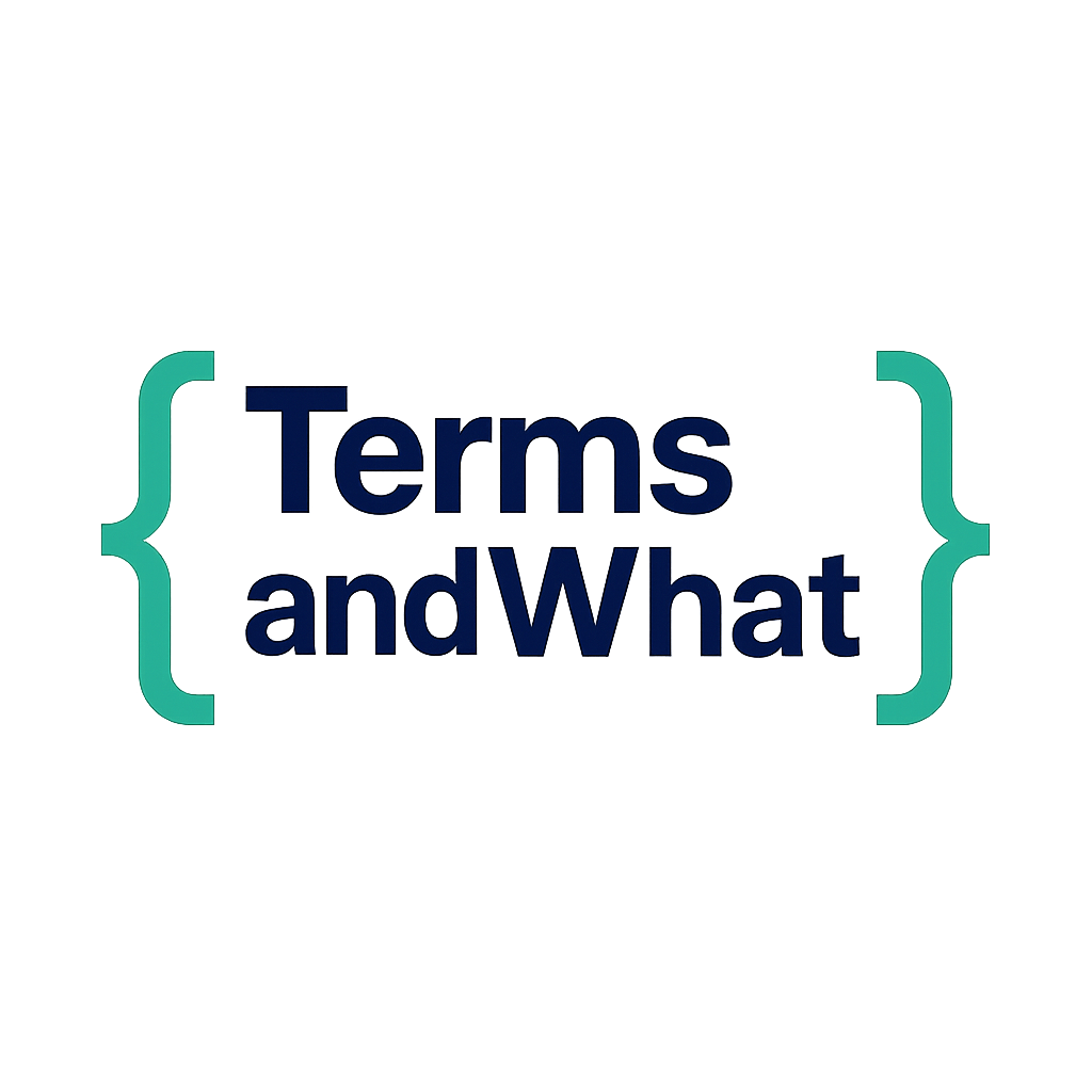 TermsAndWhat
