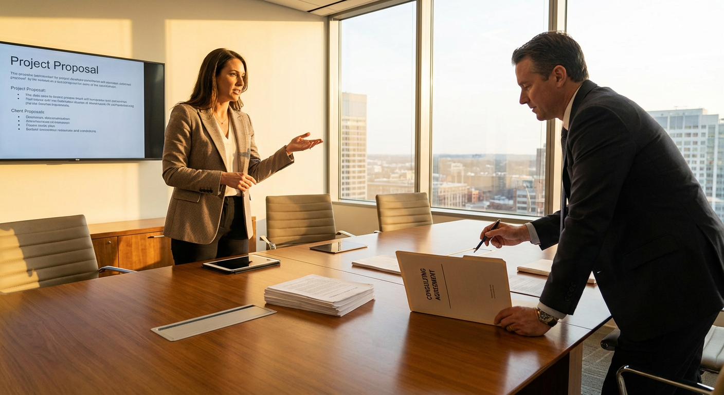 Consulting Agreement template -- generate this legal document for $5