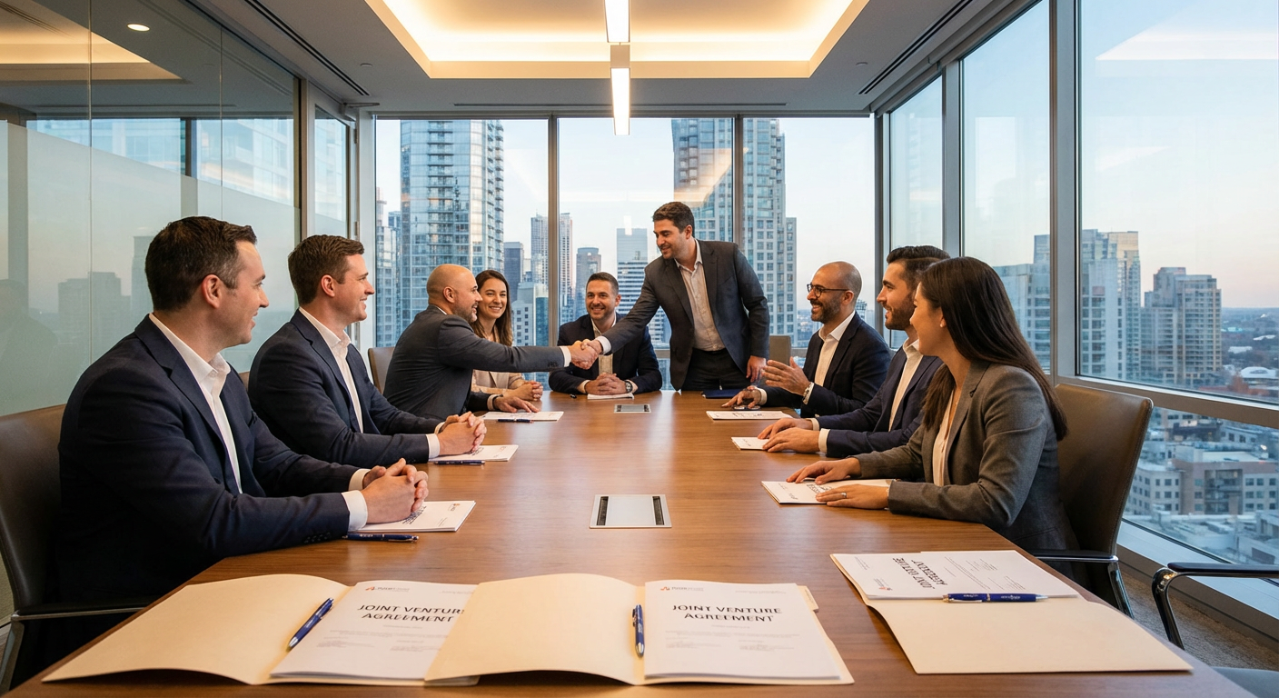 Joint Venture Agreement template -- generate this legal document for $5