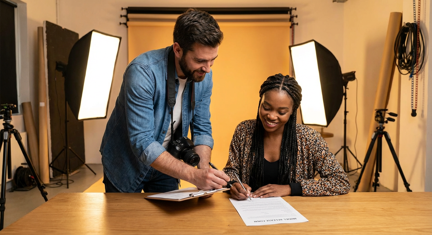 Photo / Model Release template -- generate this legal document for $5
